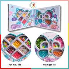 Hộp đồ chơi phụ kiện xâu hạt làm vòng tay dây chuyền cho bé 556 PeeKaPaw