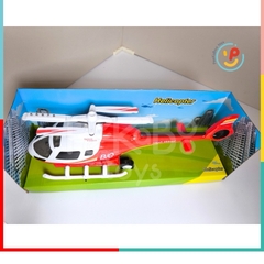 Hộp đồ chơi máy bay trực thăng chạy pin kích thước 40 cm chất liệu cao cấp có nhạc và đèn 188 PeeKaPaw Toys