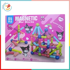 Bộ xếp hình nam châm nhiều chi tiết cho bé phát triển tư duy PeeKaPaw Toys