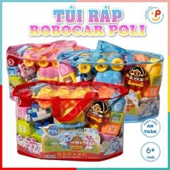 Túi ráp xếp hình robot biến hình xe RoboCar Poli 3620 đồ chơi trẻ em Peekaboo Toys