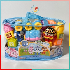 Túi ráp xếp hình robot biến hình xe RoboCar Poli 3620 đồ chơi trẻ em Peekaboo Toys