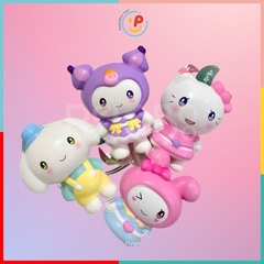 Đồ chơi peekabootoys thú bóp xả stress chất liệu dẻo mềm đàn hồi chậm mochi hình Kuromi Thỏ Ếch
