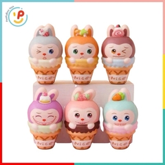 Đồ chơi peekabootoys thú bóp xả stress chất liệu dẻo mềm đàn hồi chậm mochi hình Kuromi Thỏ Ếch