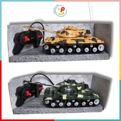 Xe tăng điều khiển từ xa 4 hướng kiểu quân đội 527 PeeKaPaw Toys