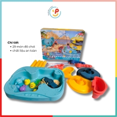 Đồ chơi hồ câu vịt và voi xanh nhiều chi tiết 3 tầng 555-535 PeeKaPaw Toys