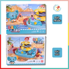Đồ chơi hồ câu vịt và voi xanh nhiều chi tiết 3 tầng 555-535 PeeKaPaw Toys