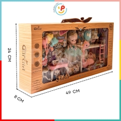 Đồ chơi hộp búp bê mini và phụ kiện phòng ngủ 286-79 PeeKaPaw Toys