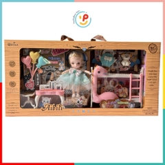 Đồ chơi hộp búp bê mini và phụ kiện phòng ngủ 286-79 PeeKaPaw Toys