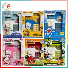 Đồ chơi Peekaboo két sắt mini nhựa cho bé dùng pin có mã số nhiều mẫu