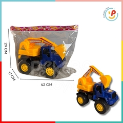 Đồ chơi xe cẩu công trình chạy trớn 42cm 665 Peekapaw Toys
