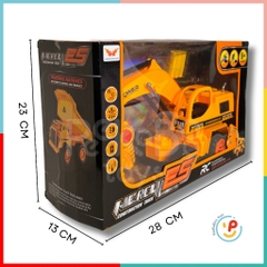 Đồ chơi xe công trình xe cẩu điều khiển từ xa pin sạc 1011 PeeKaPaw