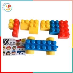 Đồ Chơi Xếp Hình Mầm Non 72 Chi Tiết Thần Đồng 81 Chi Tiết Giáo Dục SATO Hàng Việt Nam