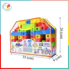 Đồ Chơi Xếp Hình Mầm Non 72 Chi Tiết Thần Đồng 81 Chi Tiết Giáo Dục SATO Hàng Việt Nam