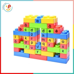 Đồ Chơi Xếp Hình Mầm Non 72 Chi Tiết Thần Đồng 81 Chi Tiết Giáo Dục SATO Hàng Việt Nam
