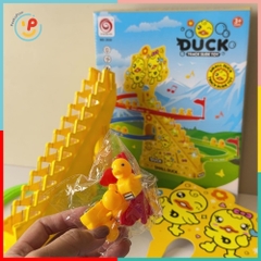 Vịt vàng leo thang đồ chơi cầu trượt lắp ráp Peekapaw Toys