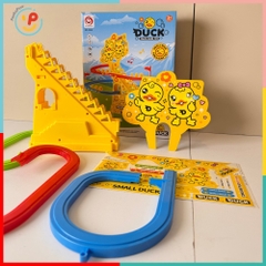 Vịt vàng leo thang đồ chơi cầu trượt lắp ráp Peekapaw Toys