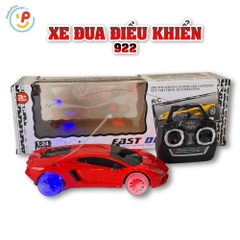Xe đua điều khiển từ xa Fast Drift có đèn âm thanh 922 PeeKaPaw Toys