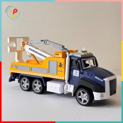 Xe công trình chạy trớn mã 789 chất liệu nhựa cao cấp chi tiết sắc sảo hộp 32x11x9 cm PeeKaPaw Toys