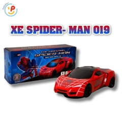 Đồ chơi xe siêu anh hùng Spiderman thiết kế thể thao màu đỏ 019 PeeKaPaw Toys