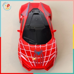 Đồ chơi xe siêu anh hùng Spiderman thiết kế thể thao màu đỏ 019 PeeKaPaw Toys