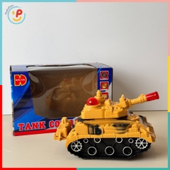 Xe tăng đồ chơi Combat 700 có đèn và âm thanh chiến đấu PeeKaPaw Toys