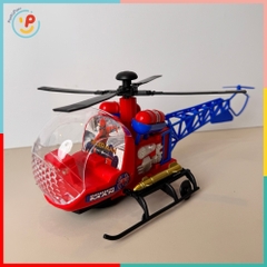 Máy bay trực thăng Captain America có đèn nhạc cánh quạt xoay mã 286-15 PeeKaPaw Toys