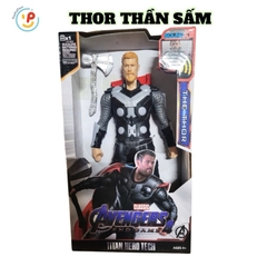 Đồ chơi Peekabootoys mô hình siêu nhân Avengers nhiều mẫu dùng pin có âm thanh 1877