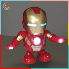 Đồ chơi Robot Iron Man Biết Nhảy Múa Có Đèn Nhạc 99666-3 Peekapaw Toys