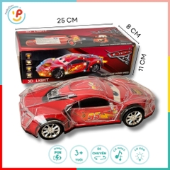 Xe mô hình McQueen 9918-4 có đèn xoay 360 độ PeeKaPaw Toys