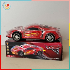 Xe mô hình McQueen 9918-4 có đèn xoay 360 độ PeeKaPaw Toys