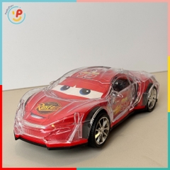 Xe mô hình McQueen 9918-4 có đèn xoay 360 độ PeeKaPaw Toys