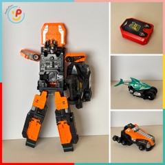 Robot lắp ráp Super Rangers RPM 6688 gồm xe biến hình thành robot siêu nhân PeeKaPaw Toys