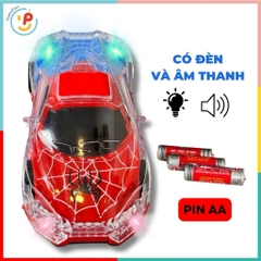 Đồ chơi xe điều khiển từ xa Spiderman 665-7 PeeKaPaw Toys