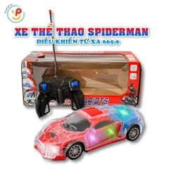 Đồ chơi xe điều khiển từ xa Spiderman 665-7 PeeKaPaw Toys