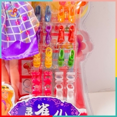 Búp bê thời trang 131 ép vỉ 12 đôi giày và phụ kiện PeeKaPaw Toys