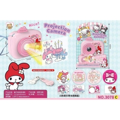 Đồ chơi Máy ảnh chiếu hình Hello Kitty Kuromi Melody 3078 PeeKaPaw Toys