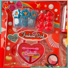 Vỉ Đồ Chơi Làm Tóc Cho Bé Gái Nhiều Phụ Kiện Sáng Tạo 1252 PeeKaPaw Toys