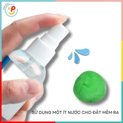 Hộp 6 hũ đất sét nhiều màu sắc sáng tạo mã 67-19 PeeKaPaw Toys