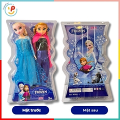 Vỉ búp bê chị em Elsa và Anna hoạt hình Frozen 2025 PeeKaPaw Toys