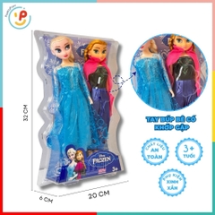 Vỉ búp bê chị em Elsa và Anna hoạt hình Frozen 2025 PeeKaPaw Toys