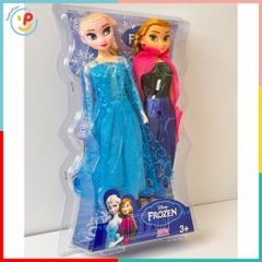 Vỉ búp bê chị em Elsa và Anna hoạt hình Frozen 2025 PeeKaPaw Toys