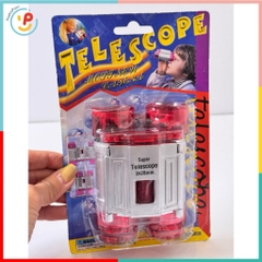 Đồ Chơi Ống Nhòm Super Telescope 3x28mm Cho Bé Khám Phá Thế Giới Xung Quanh PeeKaPaw Toys