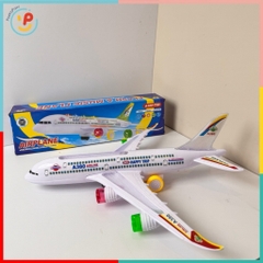 Máy bay đồ chơi có đèn và âm thanh mô phỏng tiếng máy bay cất cánh A380-700 PeeKaPaw Toys