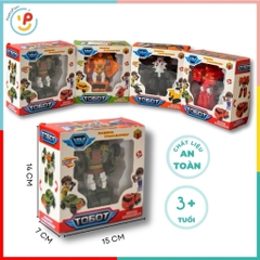 Robot lắp ráp biến hình thành xe Tobot nhiều mẫu mã mã 339-12 PeeKaPaw Toys