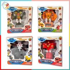Robot lắp ráp biến hình thành xe Tobot nhiều mẫu mã mã 339-12 PeeKaPaw Toys