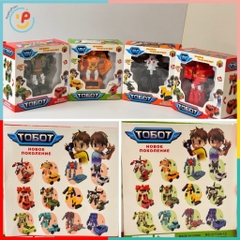 Robot lắp ráp biến hình thành xe Tobot nhiều mẫu mã mã 339-12 PeeKaPaw Toys
