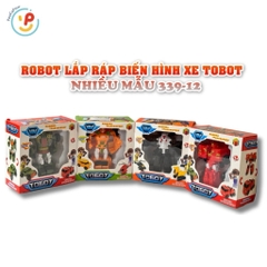 Robot lắp ráp biến hình thành xe Tobot nhiều mẫu mã mã 339-12 PeeKaPaw Toys
