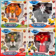 Robot lắp ráp biến hình thành xe Tobot nhiều mẫu mã mã 339-12 PeeKaPaw Toys
