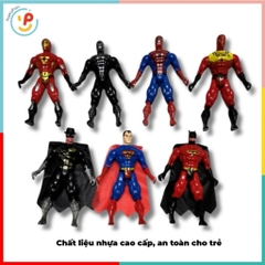 Vỉ 7 mô hình siêu anh hùng phong cách Avengers mã 283-7 PeeKaPaw Toys
