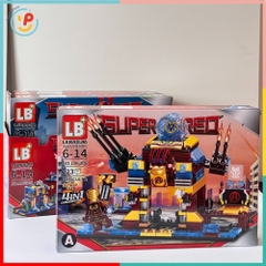 Bộ Lắp Ráp Xếp Hình Thành Phố Siêu Anh Hùng LB6106 4in1 234 Chi Tiết PeeKaPaw Toys